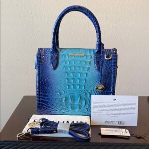 NWT BRAHMIN Small Caroline Affinity Ombré Melbourne